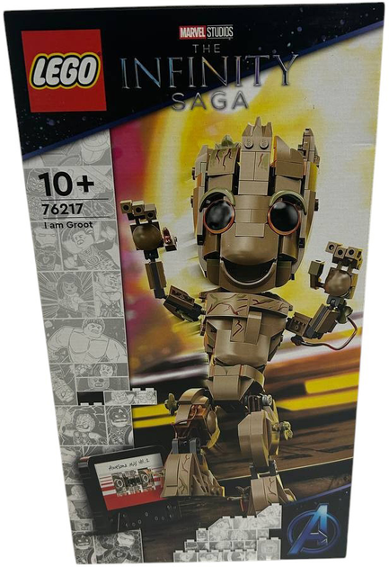 Zestaw klockow LEGO Super Heroes Ja jestem Groot 476 elementow (76217) (955555908117565) - Outlet - obraz 2