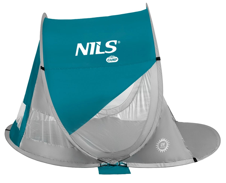 Намет пляжний Nils Camp саморозклданий NC3142 Морський (5907695523621) - зображення 3