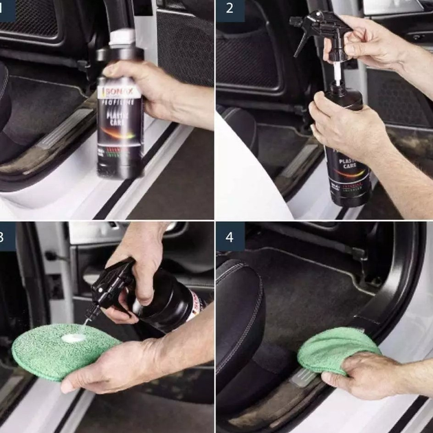 Środek Sonax profiline plastic care do odświeżania i czyszczenia plastików 1 l 205405 (4064700205406) - obraz 5