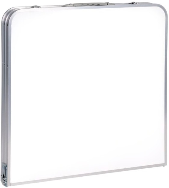 Zestaw stół składany turystyczny i 4 krzesła ModernHome by Multistore biały (HTA120R+4S WHITE) - obraz 5