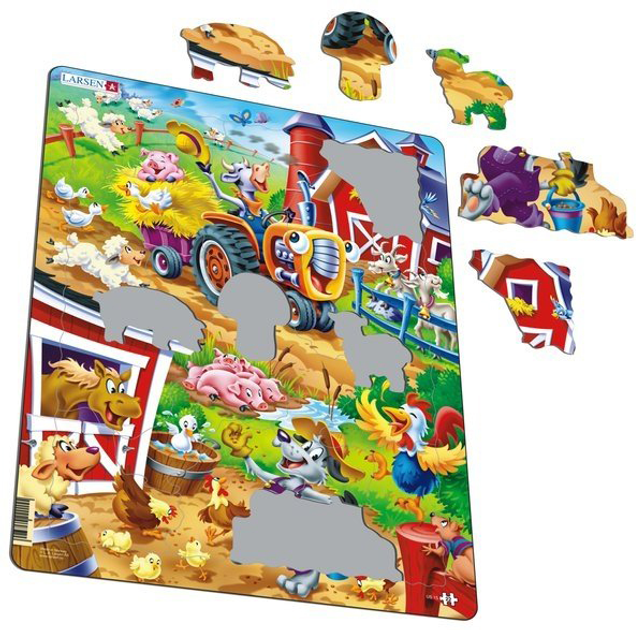 Puzzle Larsen Barnyard 22 elementy (7023852118894) - obraz 2