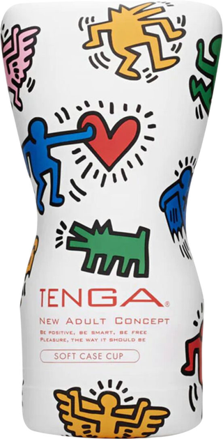 Мастурбатор Tenga Keith Haring Soft Case Cup М'яка подушечка (ROZ6501103884) - зображення 1