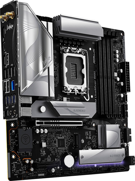 Płyta główna ASRock B860M LiveMixer Wi-Fi (s1851, Intel B860, PCI-Ex16) (90-MXBRT-A0UAYZ) - obraz 3