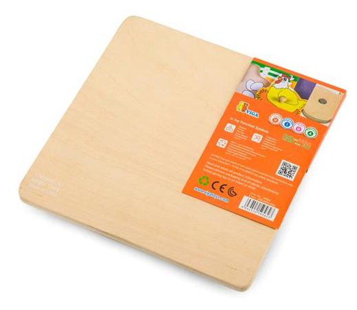 Drewniane puzzle niespodzianka Viga na podkładce z uchwytami Farma 59562 (6934510595623) - obraz 5