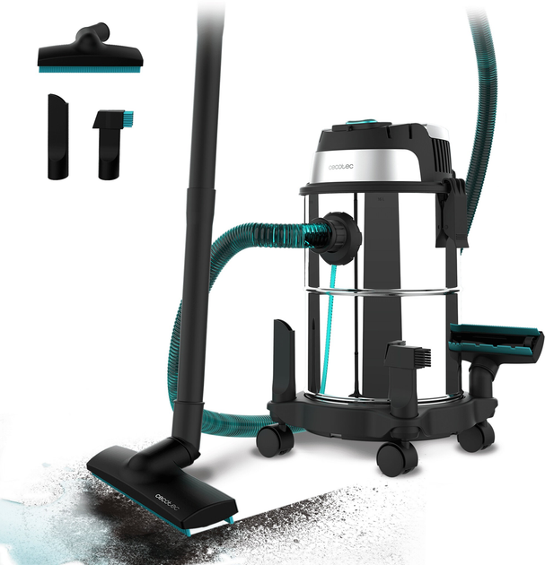 Промисловий пилосос Cecotec Conga Rockstar Wet & Dry Steel (8113) - зображення 2