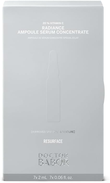 Сироватка для обличчя Babor Resurface Radiance Concentrate в ампулах з вітаміном C 7 x 2 мл (4015165369011) - зображення 1