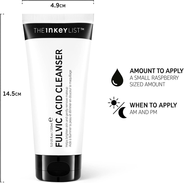 Żel do mycia twarzy The Inkey List Fulvic Acid 150 ml (5060879822405) - obraz 2