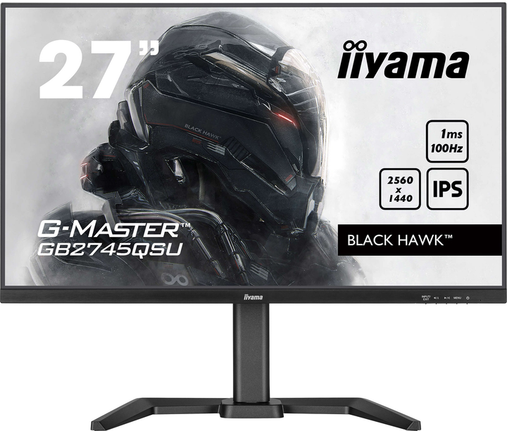 Монітор 27" Iiyama G-Master GB2745QSU-B2 (4948570124756) - зображення 3