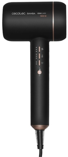 Suszarka do włosów Cecotec IoniCare 6000 RockStar Fire czarno-czerwona (8435484042260) - obraz 2