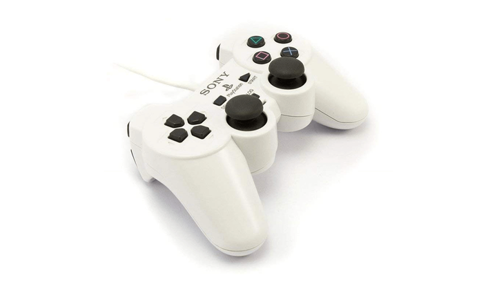 Геймпад Дротовий Sony PlayStation 2 SCPH-10010 DualShock 2 White 2.5m Б/У - Фото 4 Геймпад Дротовий Sony PlayStation 2 SCPH-10010 DualShock 2 White 2.5m Б/У - зображення 4