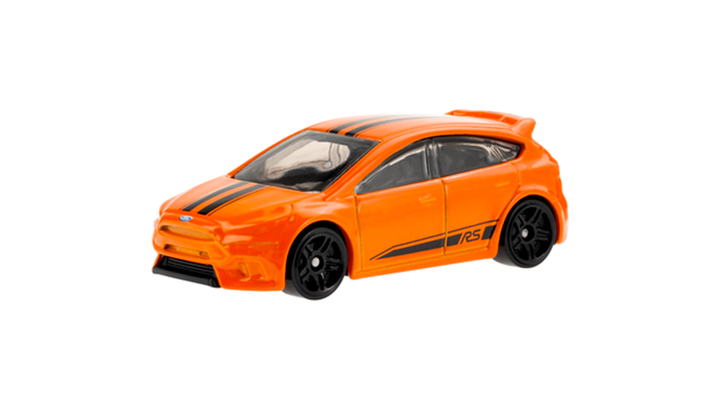 Машинка Базовая Hot Wheels Ford Focus RS HCX73 Hatchbacks Orange