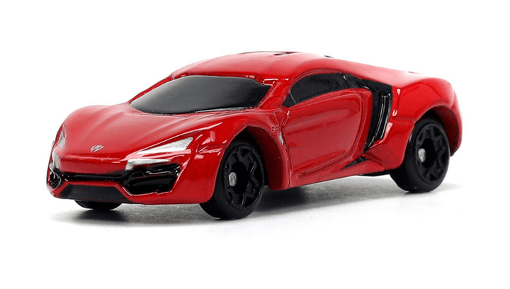 Машинка 3шт Jada Lykan Hypersport / Dom's Dodge Ice Charger / Brian's Toyota Supra Fast & Furious 4 см White - зображення 2