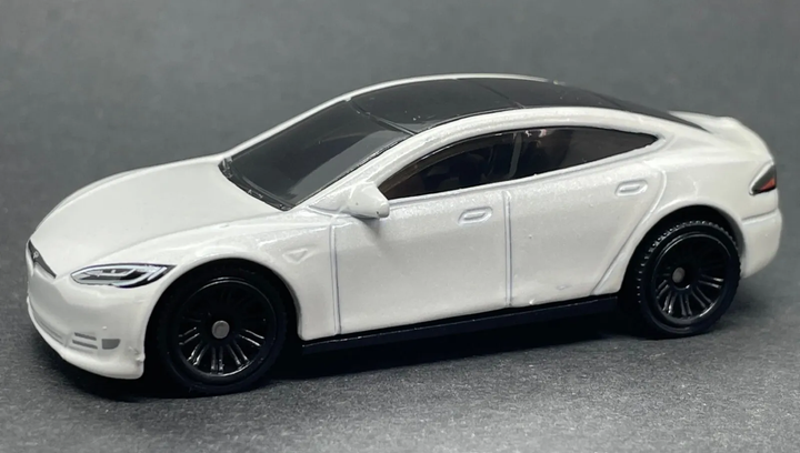 Машинка Велике Місто Matchbox Tesla Model S Showroom 1:64 HLC59 White - зображення 2