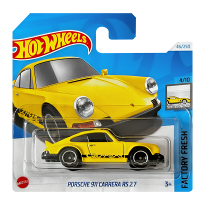 ミニカー Hotwheels STH Porsche 911 Carrera RS Машинка Базовая Hot Wheels Porsche 911 Carrera RS 2.7 Factory