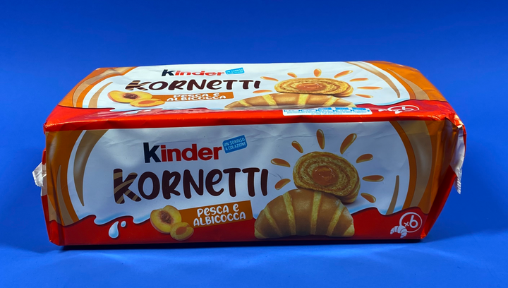 Круасан Kinder Kornetti Персик-Абрикос 252g - изображение 4