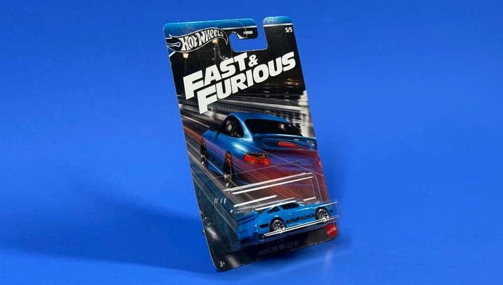 Тематична Машинка Hot Wheels Porsche 911 GT3 RS Fast & Furious 1