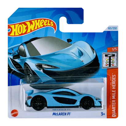 レジン製 1/64 マクラーレンP1 Машинка Базовая Hot Wheels McLaren P1 Quarter Mile Heroes 1:64