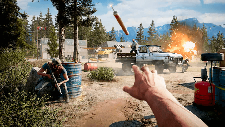 Гра Sony PlayStation 4 Far Cry 4 + Far Cry 5 Російська Озвучка Б/У - Фото 7 Гра Sony PlayStation 4 Far Cry 4 + Far Cry 5 Російська Озвучка Б/У - зображення 7