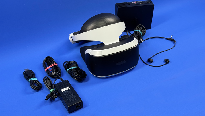 Окуляри Віртуальної Реальності VR Дротовий Sony PlayStation 4 Version 2 Black 1.5m Б/У - зображення 6