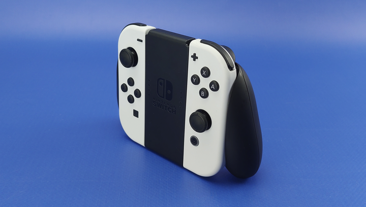 Nintendo Switch OLEDモデル ホワイト Консоль Nintendo Switch OLED Model HEG-001 64GB White – фото