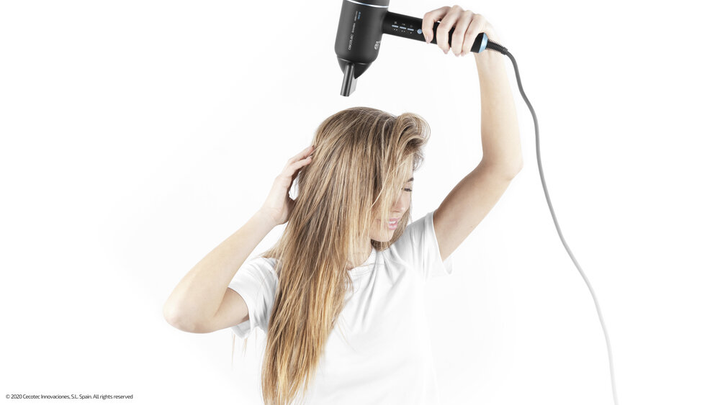Фен Cecotec IoniCare 6000 RockStar Ice Чорно-блакитний - зображення 12