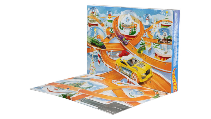 Набор Hot Wheels Адвент-Календарь 2024 1:64 HTG00 White - изображение 5