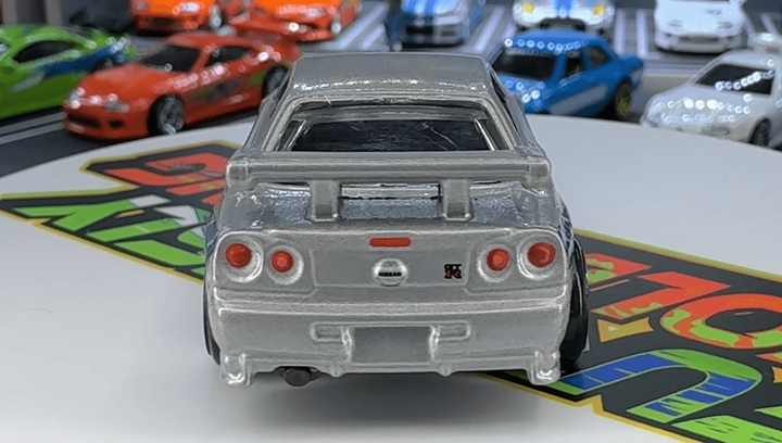 ミニカー Hot Wheels NISSAN SKYLINE GT-R (BNR34) Hot Wheels Nissan Skyline GT-R BNR34 Brian O'Conner Fast