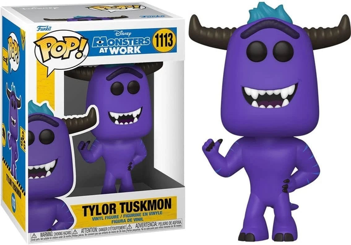 Фігурка Funko POP! Disney Monsters at Work Tylor Tuskmon 1113 (0889698573818) - зображення 3