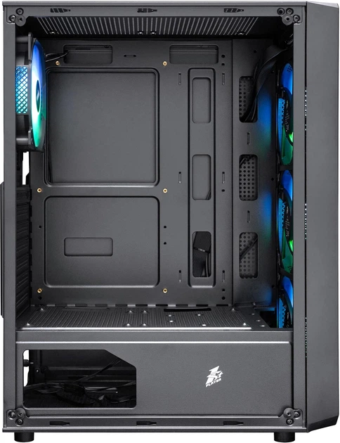 Корпус 1STPLAYER FD3-BK-4F7 Black – фото, отзывы, характеристики в