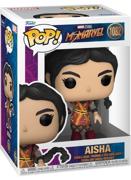 Фігурка Funko POP! Marvel Ms Marvel Aisha 1082 (0671803449718) - зображення 1