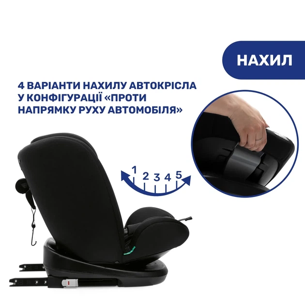 Автокрісло Chicco Mokita i-Size, група 1/2/3 - зображення 5