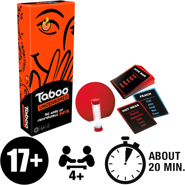 Настільна гра Hasbro Tabu Високо невідповідна (грецька версія) (5010996256898) - зображення 2