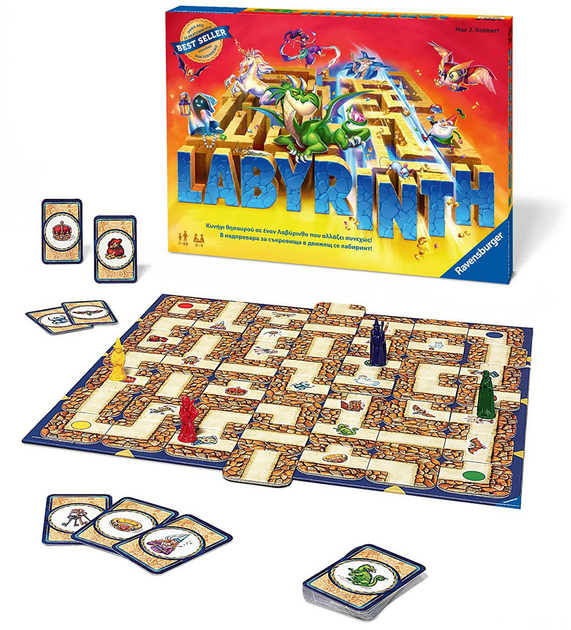 Gra planszowa Ravensburger Labirynt (wersja wielojęzyczna) (4005556272662) - obraz 2