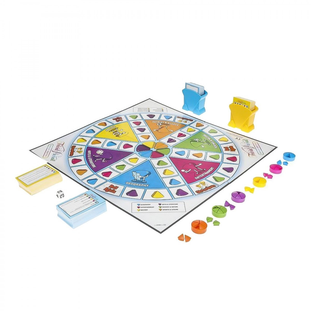 Настільна гра Hasbro Trivial Pursuit сімейна версія (грецька версія) (5010993726318) - зображення 2