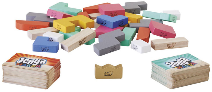 Gra planszowa Hasbro Jenga konstruktor (wersja grecka) (5010993985890) - obraz 3