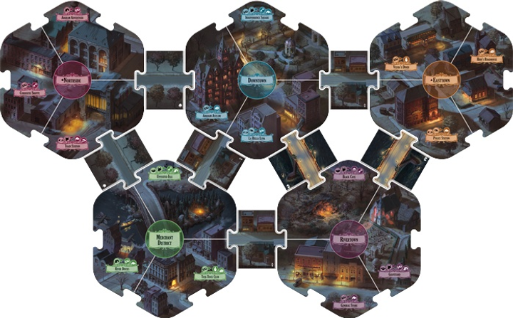 Настільна гра Enigma Arkham Horror - 3rd Edition (версія англійська) (0841333107147) - зображення 6