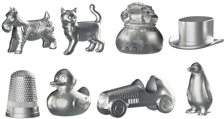 Настільна гра Hasbro Monopoly, класична оновлена версія (грецька версія) (5010996302434) - зображення 3