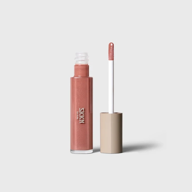 Блеск для губ SKKN BY KIM Nude 07 Lip Shimmer Gloss, Kim Kardashian - изображение 3
