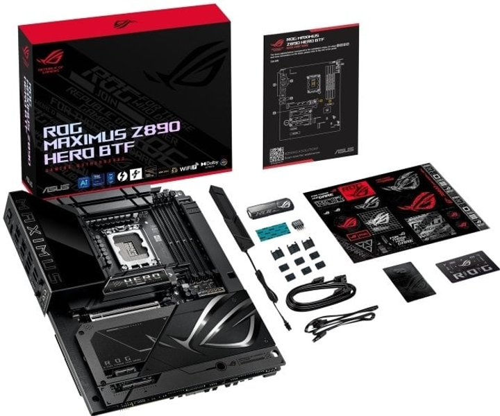 Материнська плата ASUS ROG MAXIMUS Z890 HERO BTF (s1851, Intel Z890, PCI-Ex16) (90MB1KG0-M0EAY0) - зображення 8