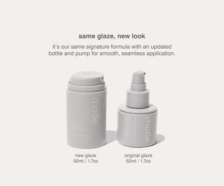 Пептидный флюид для лица с гиалуроновой кислотой Rhode peptide glazing fluid - изображение 3