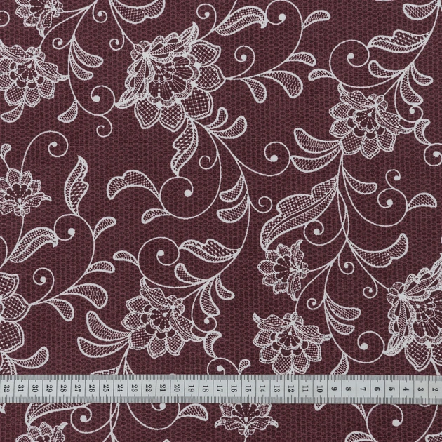 Ткань с акриловой пропиткой Дюпре цвет бургунди (228г/м.кв140см пог.м) 150982 - Фото 3 Ткань с акриловой пропиткой Дюпре цвет бургунди (228г/м.кв140см пог.м) 150982 - изображение 3