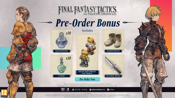 Gra Nintendo Switch Final Fantasy Tactics: Ivalice Chronicles (Kartridż) (5021290100770) - obraz 4