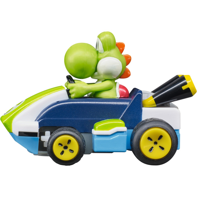 Машинка на радіокеруванні Carrera 2.4 GHz Mario Kart Mini RC Yoshi (New Paperbox) 1:50 370430034 (9003150148401) - зображення 5