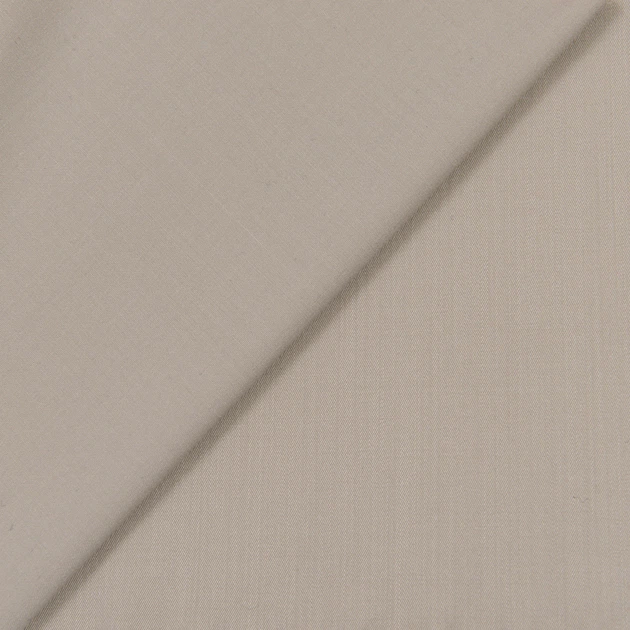 Ткань костюмная HIGH GABARDIN серо-бежевая (190г/м.кв150см пог.м) 186818 - изображение 4
