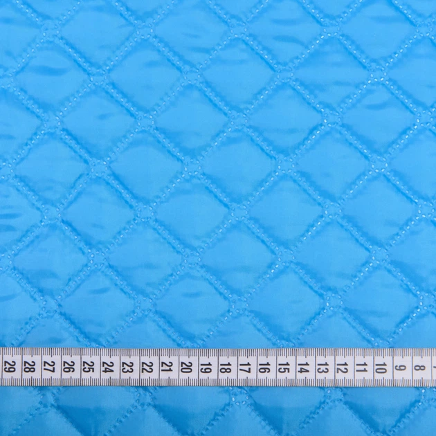 Синтепон 100g термопай 3см*3см с подкладкой 190т флажный голубой (155г/м.кв150см пог.м) 181626 - Фото 3 Синтепон 100g термопай 3см*3см с подкладкой 190т флажный голубой (155г/м.кв150см пог.м) 181626 - изображение 3