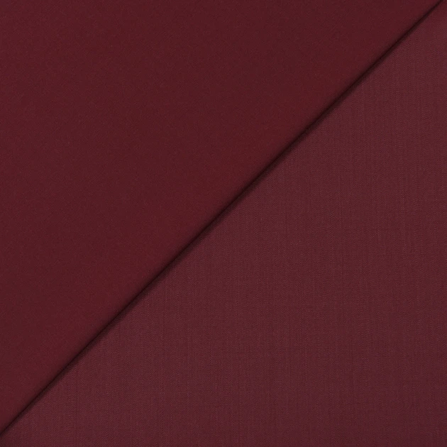 Тканина костюмна HIGH GABARDIN бордова (200г/м.кв150см пог.м) 179756 - зображення 4