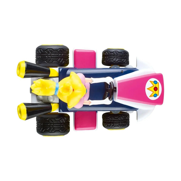 Samochodzik zdalnie sterowany Carrera 2.4 GHz Mario Kart Mini RC Peach (New Paperbox) 1:50 370430036 (9003150148425) - obraz 4