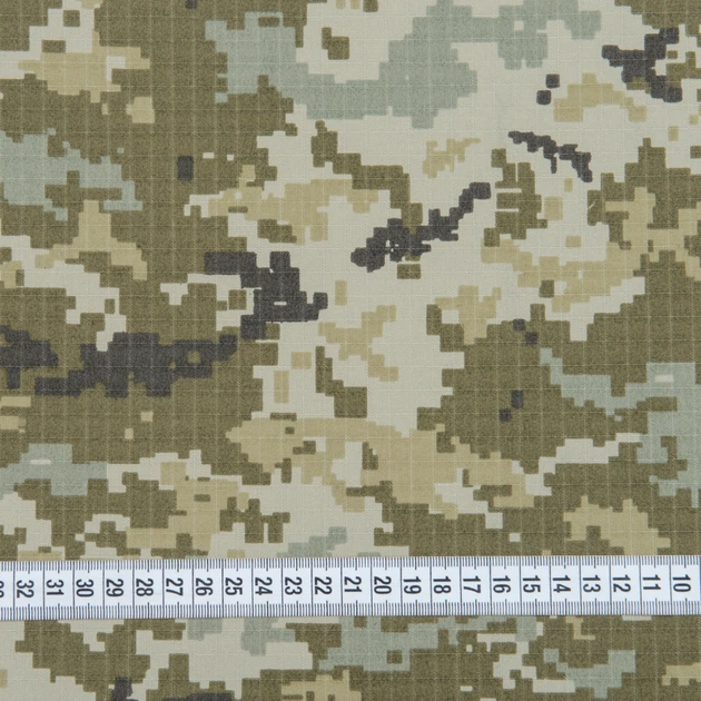 Ткань рип-стоп камуфляжный пограничник (235г/м.кв150см пог.м) 182332 - изображение 3