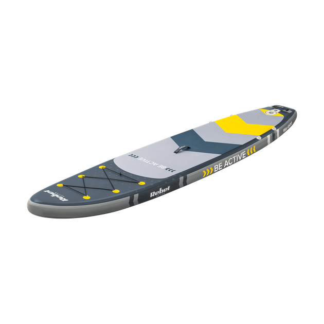 Надувна SUP-дошка REBEL ACTIVE RBA-4500 сірого кольору - зображення 3