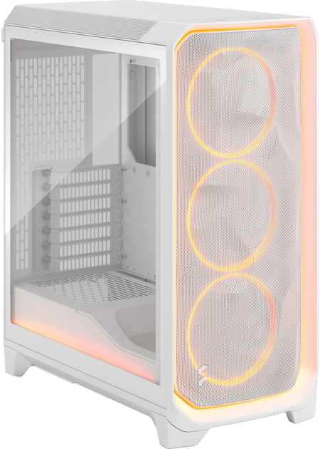 Obudowa Fractal Design Meshify 3 Ambience Pro RGB Clear Tint White (7340172707202) - obraz 1